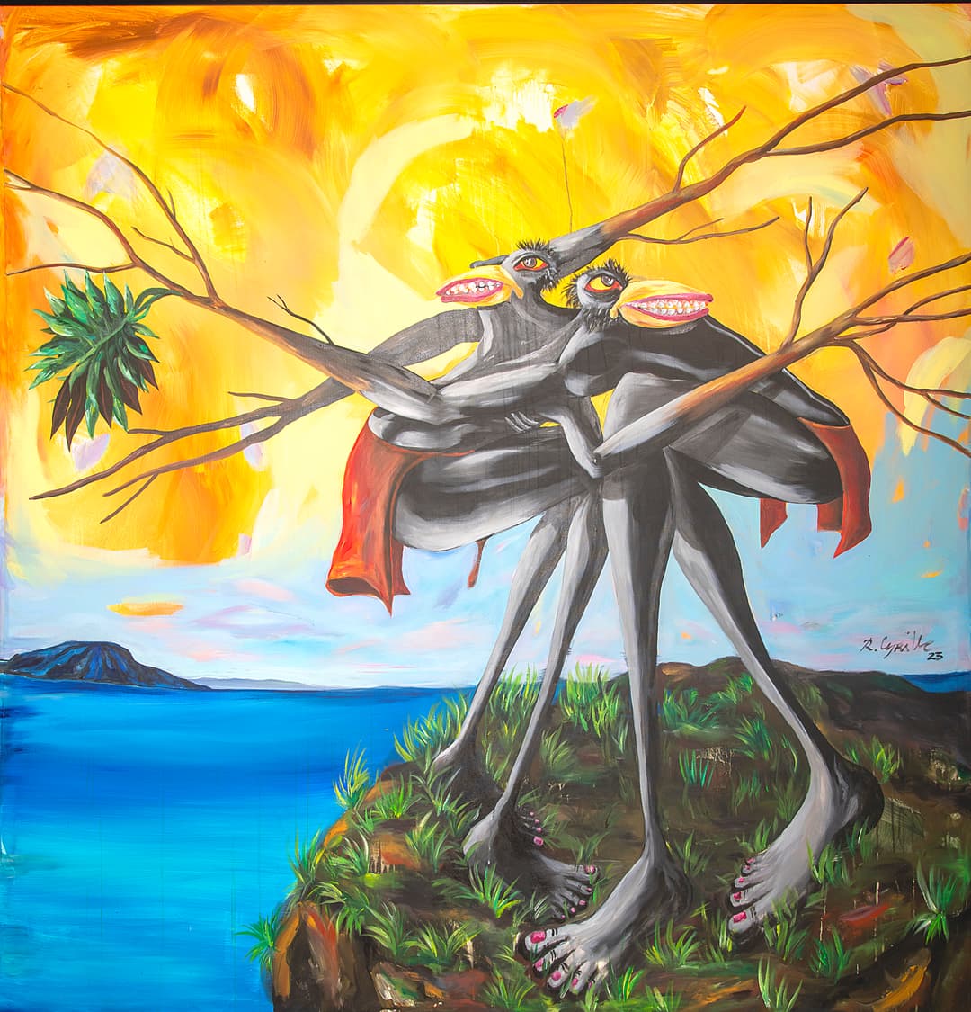 L'accolade (the hug)