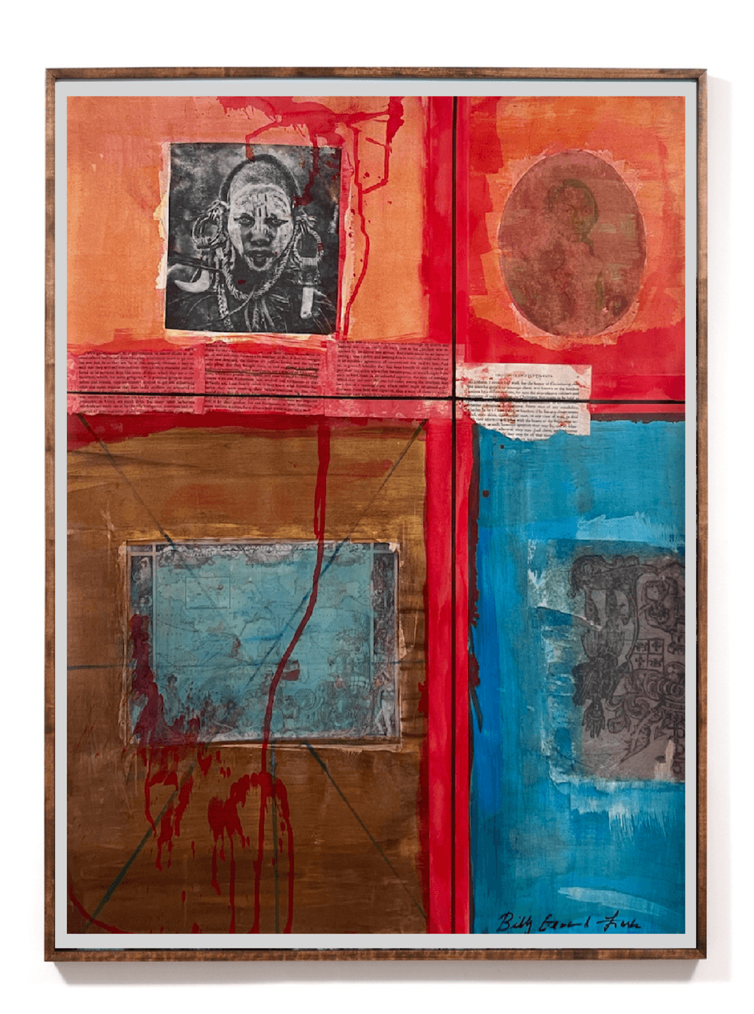 Indigo: Entanglements, After Dante's Inferno — No.1